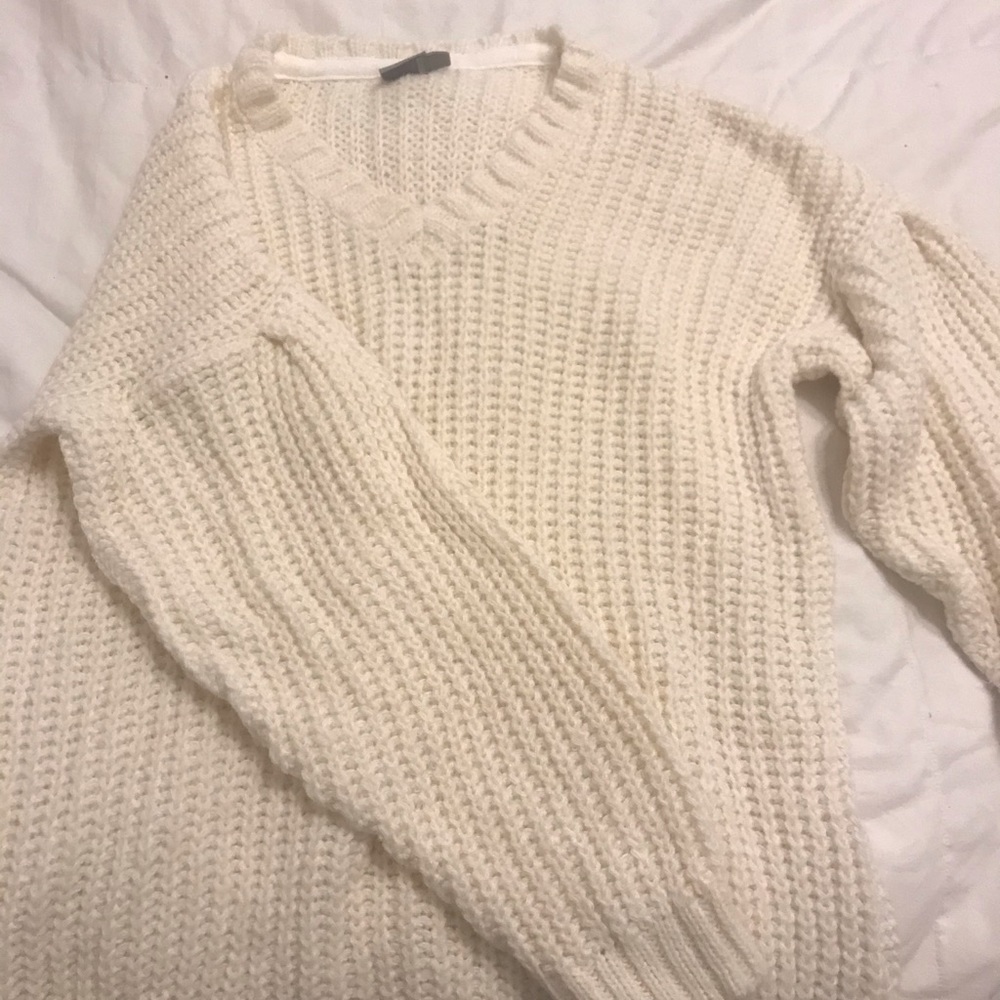 ASOS white sweater